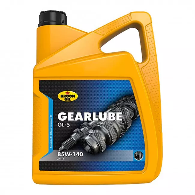 Трансмиссионное масло Kroon Oil GEARLUBE GL-5 85W-140 5л Трансмиссионное масло Kroon Oil GEARLUBE GL-5 85W-140 5л