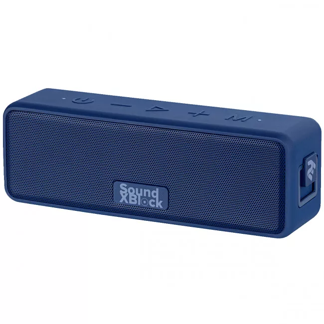 Акустична система 2E SoundXBlock TWS, MP3, Wireless, Waterproof Blue (2E-BSSXBWBL)