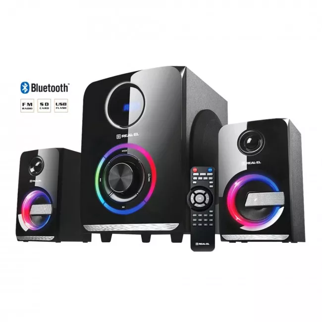 Акустическая система REAL-EL M-580 Black (EL121300012)