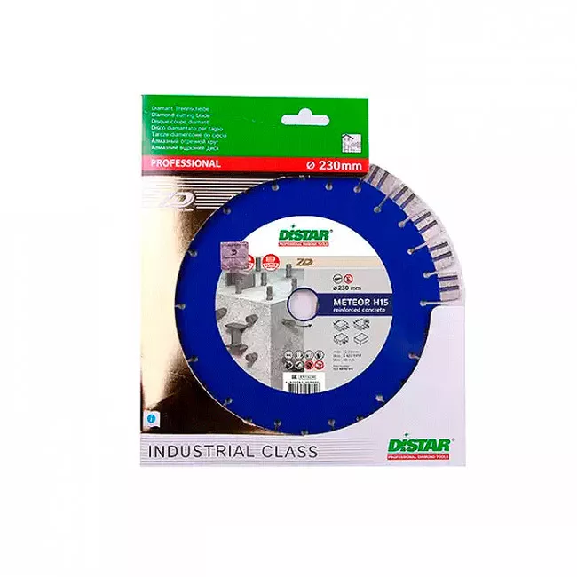 Алмазный диск Di-star 230x2,6/1,6x15x22,23-28 Meteor H15 бетон (12315055018)