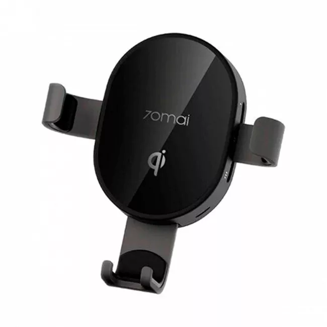 Тримач Xiaomi 70Mai Wireless Car Charger Black для мобільних пристроїв із зарядкою (PB01)