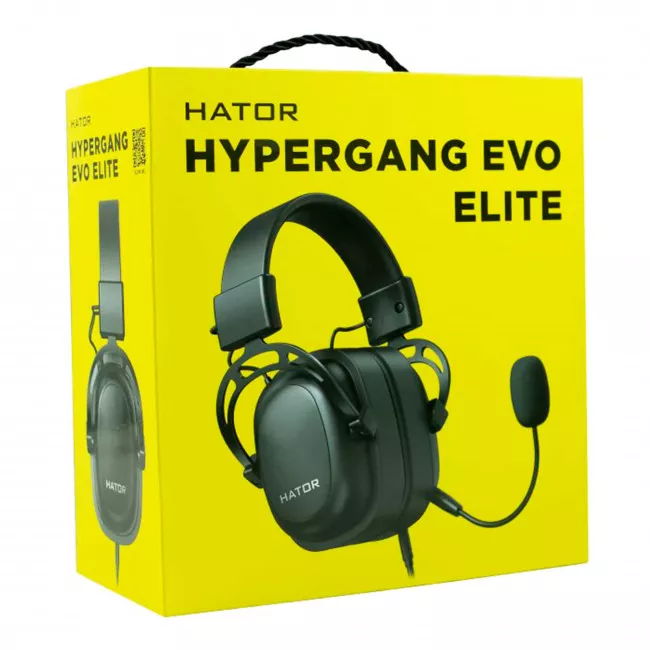 Гарнитура Hator Hypergang Evo Elite Black (HTA-830)