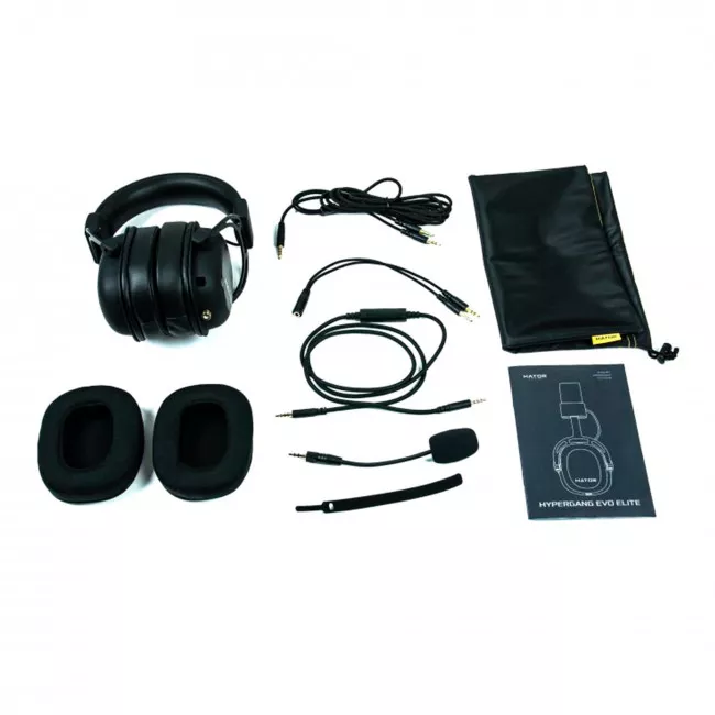 Гарнитура Hator Hypergang Evo Elite Black (HTA-830)