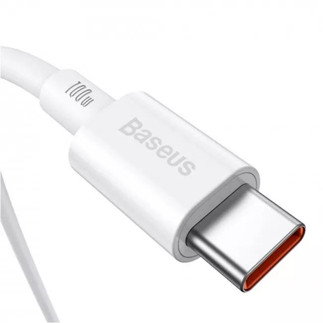 Кабель Baseus Superior Series Fast Charging Data Cable Type-C to Type-C 100W 1m White (CATYS-B02)(326900003)