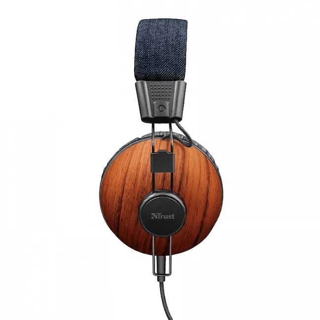Наушники TRUST Noma Over-Ear Mic Denim Wood (22637_TRUST)