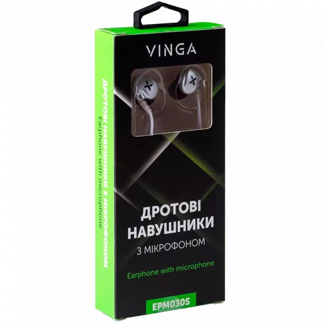 Наушники Vinga EPM030 Silver (EPM030S)