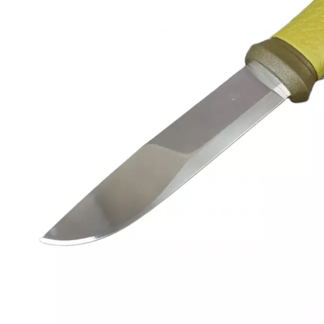 Нож фиксированный Mora Outdoor 2000 (длина: 225мм, лезвие: 109мм), зеленый (215-1024_green)
