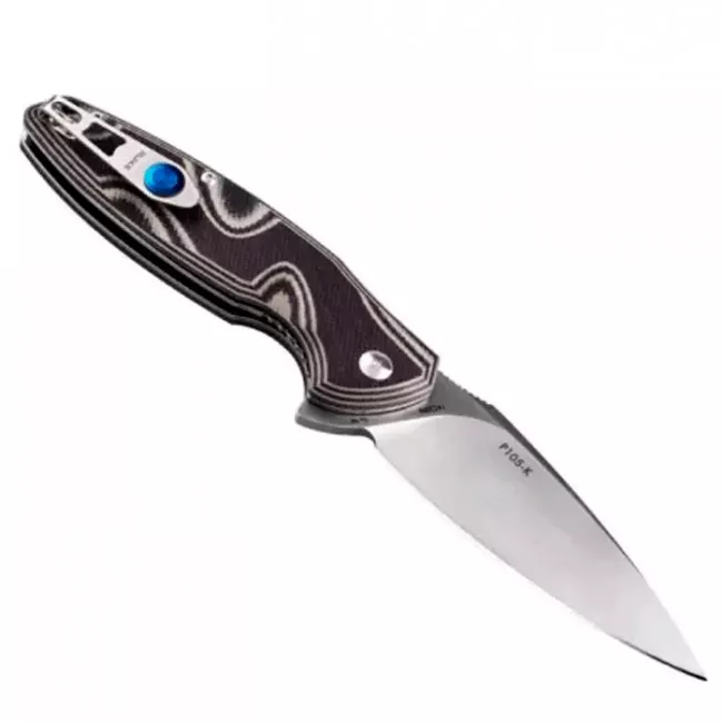 Нож складной Ruike Fang P105-K (длина: 213мм, лезвие: 92мм), серый (244-1007_grey)