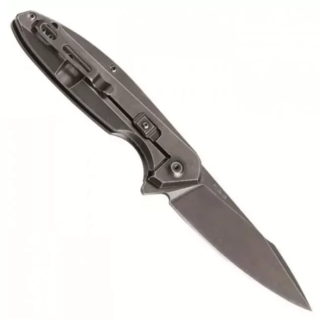 Нож складной Ruike P128-SB (длина: 217мм, лезвие: 93мм, черное), черный (244-1009)