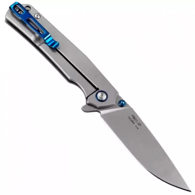 Нож складной Ruike P801-SF (длина: 200мм, лезвие: 86мм), серый (244-1012_steel)