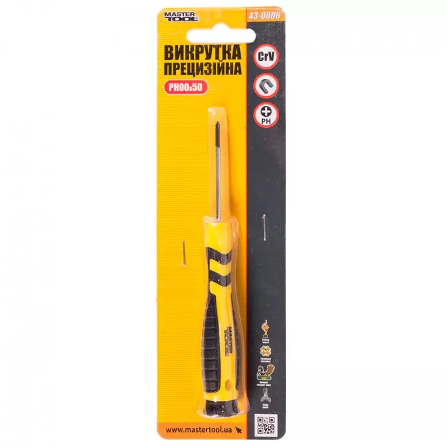 Викрутка прецизійна MASTER TOOL PH00*50 (43-0006)