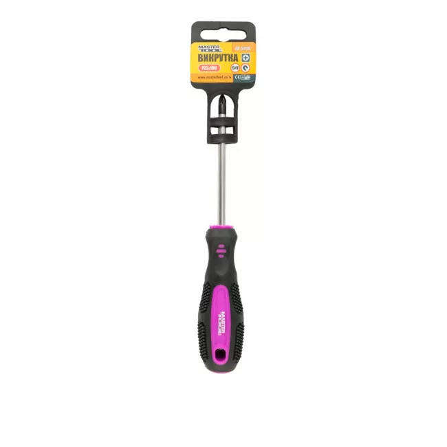 Викрутка хрестова MASTER TOOL РZ2*100 (48-5910)