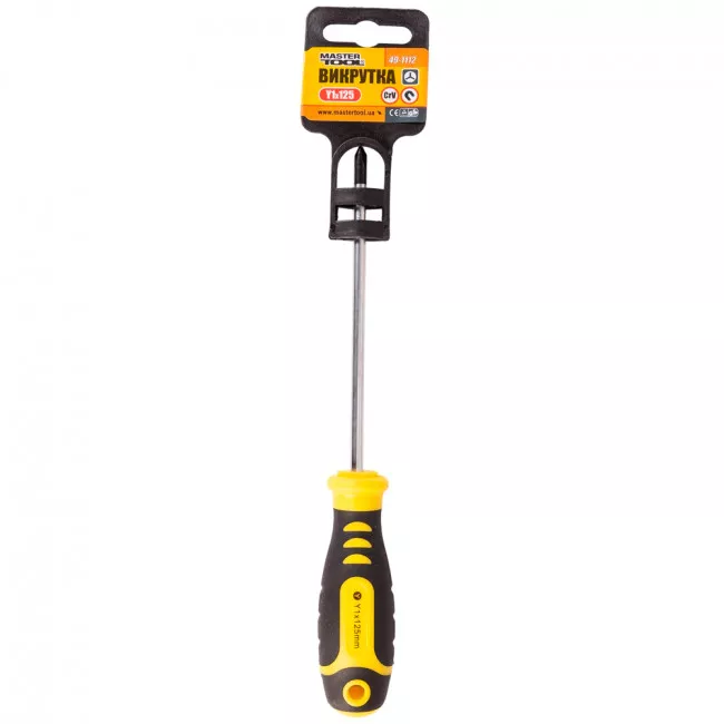 Отвёртка трехлучевая MASTER TOOL MERCEDES Y1*125 (49-1112)