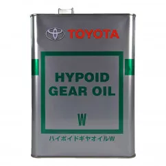 Трансмиссионное масло Toyota Hypoid Gear Oil 75W-80 GL-4 4л