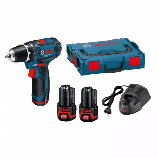 Аккумуляторный шуруповерт BOSCH GSR 12V-15 (L-Boxx) (0601868109)