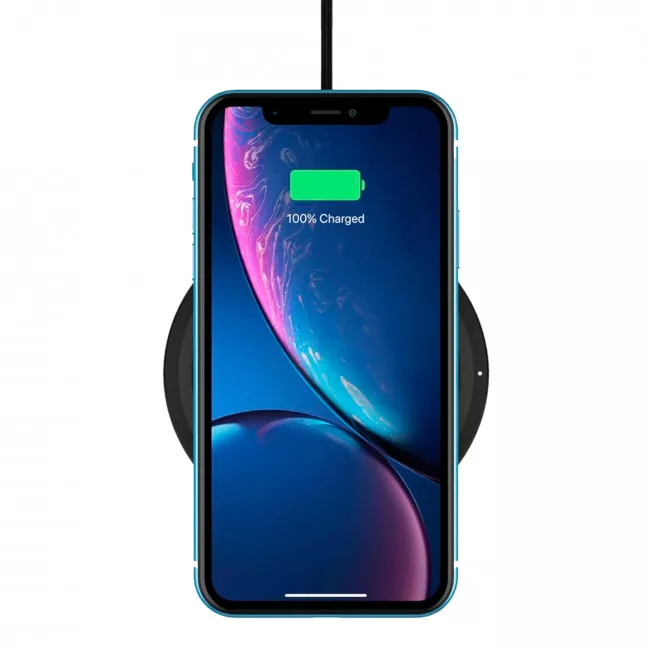 Беспроводное зарядное устройство Belkin Pad Wireless Charging Qi Black (F7U067VFBLK-APL)