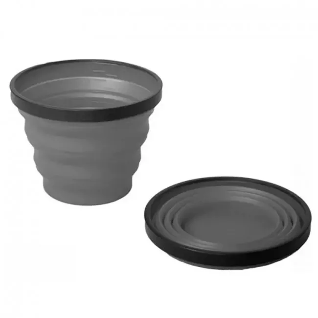 Чашка складная Sea to Summit X-Cup (0,25л), серая (89-1011-grey)