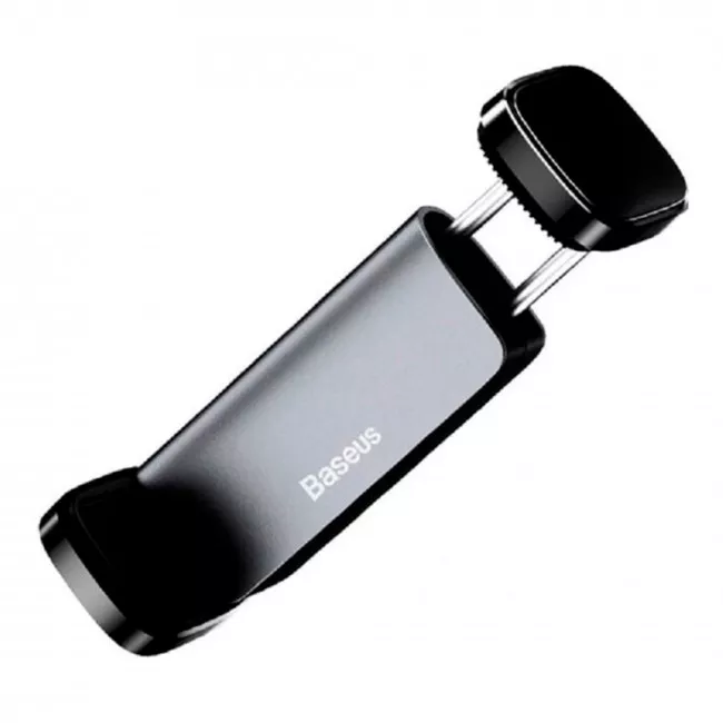Держатель автомобильный Baseus Steel Cannon Air Outlet Car Mount Black (SUGP-01)(304940001)