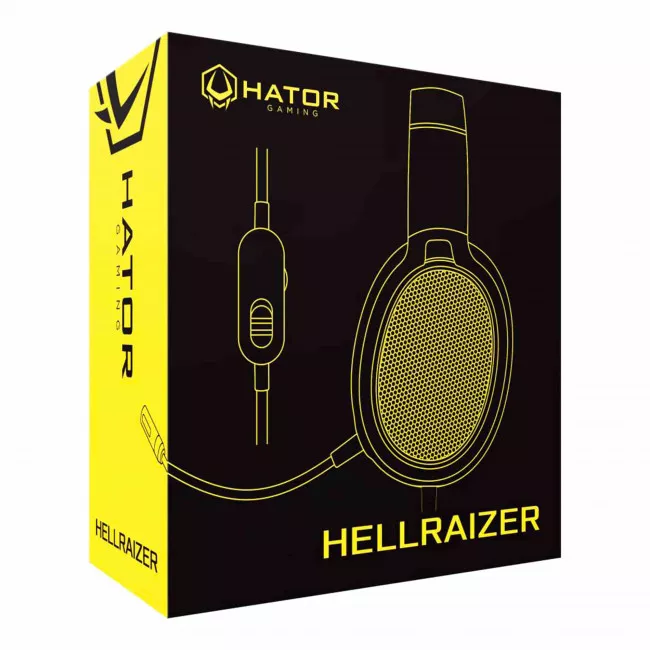 Гарнитура Hator Hellraizer Black/Grey (HTA-811)
