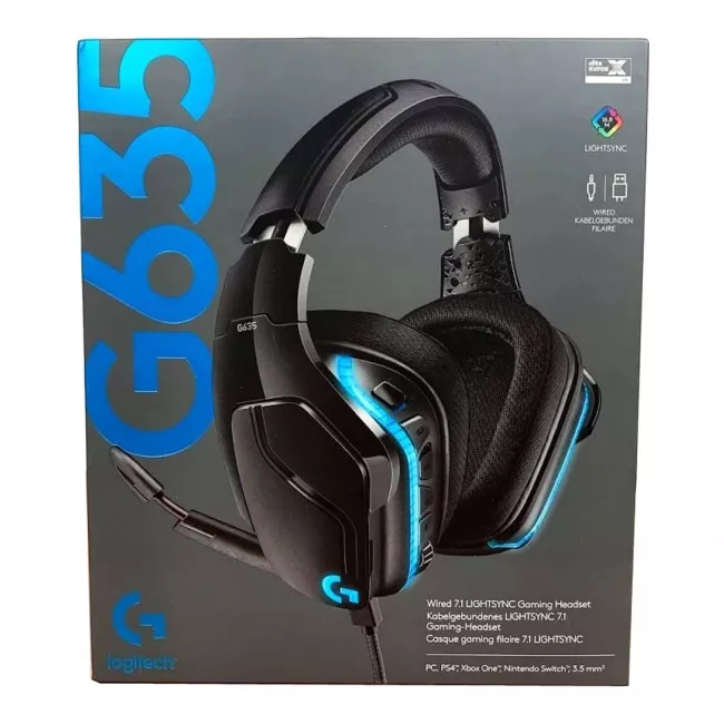 Гарнітура Logitech G635 Black (981-000750)