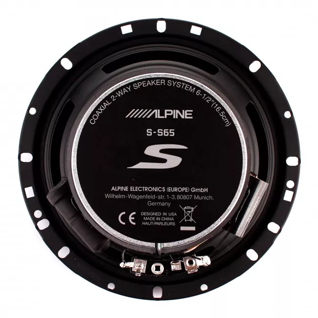 Коаксіальна акустична система Alpine S-S65