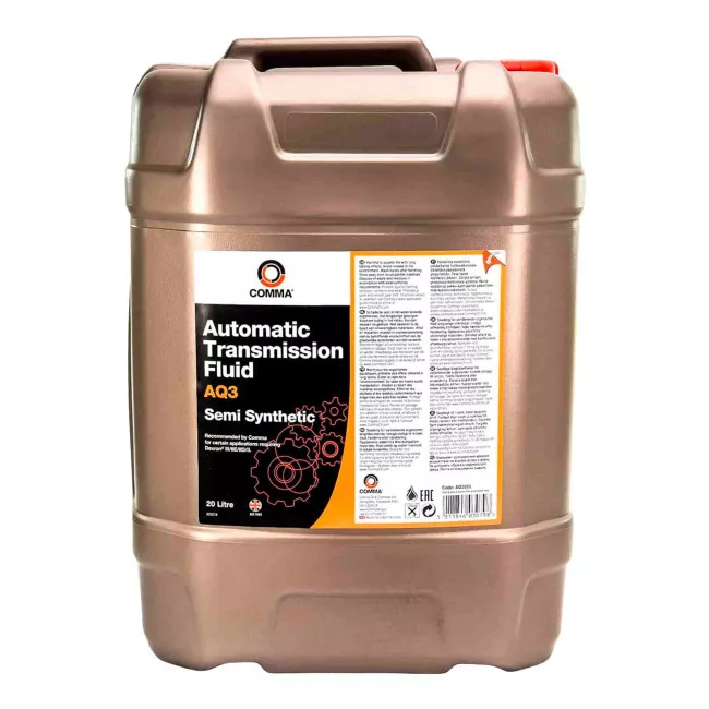 Масло трансмиссионное COMMA AQ3 20л (E47273)