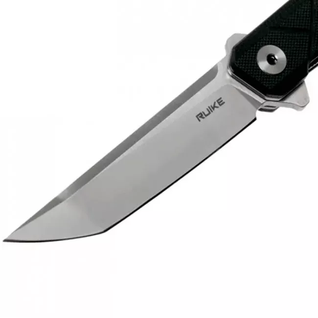 Нож складной Ruike P127-B  (длина: 215мм, лезвие: 91мм), черный (244-1040_black)