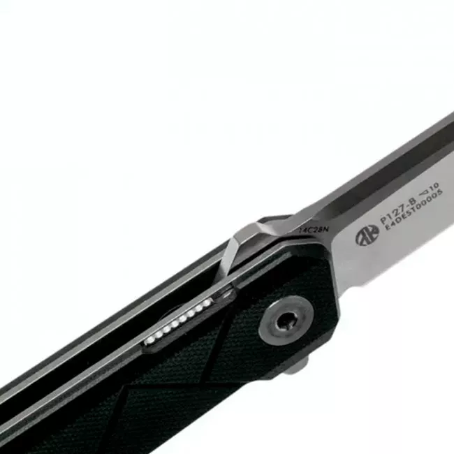 Нож складной Ruike P127-B  (длина: 215мм, лезвие: 91мм), черный (244-1040_black)