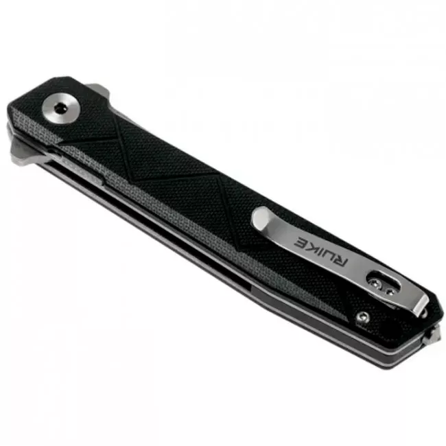 Нож складной Ruike P127-B  (длина: 215мм, лезвие: 91мм), черный (244-1040_black)