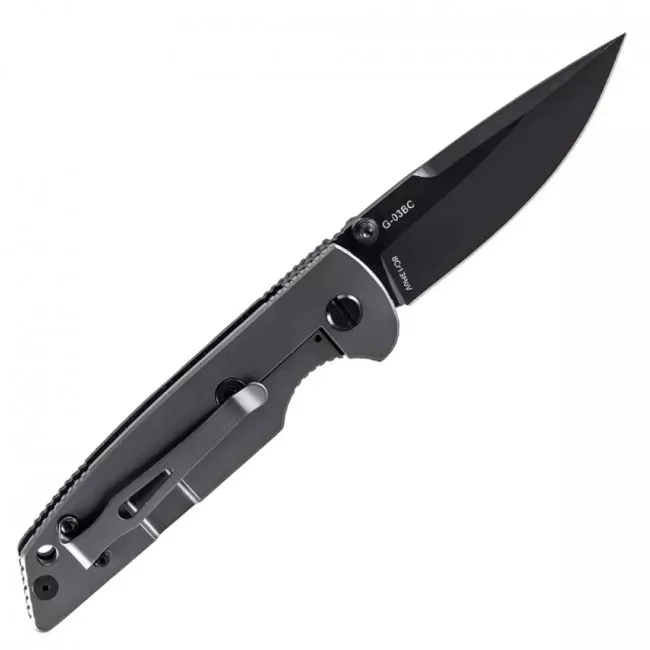 Нож складной Skif G-03BC (длина: 220мм, лезвие: 100мм, черное), черный (224-1028_bl-black)