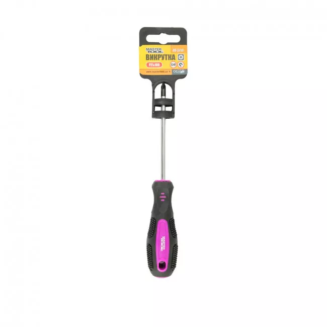 Викрутка хрестова MASTER TOOL РZ1*100 (48-5710)