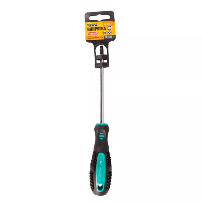 Викрутка MASTER TOOL TORX TT30*125 (49-0301)