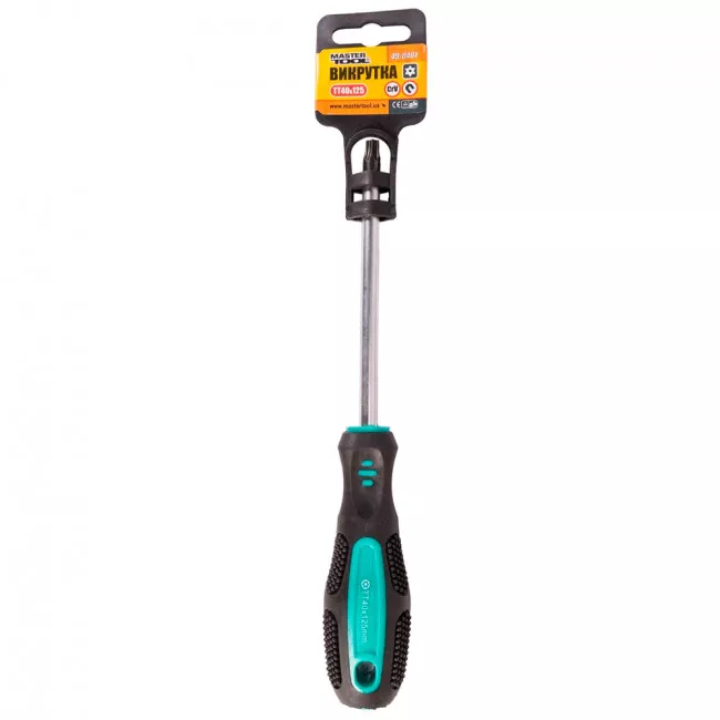 Викрутка MASTER TOOL TORX TT40*125 (49-0401)