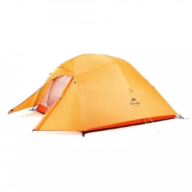 Палатка трехместная с футпринтом NatureHike Cloud Up 3 Updated NH18T030-T 210T оранжевая (6927595730638)