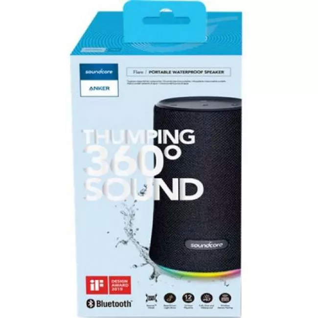 Портативная акустика ANKER SoundСore Flare+ Черный