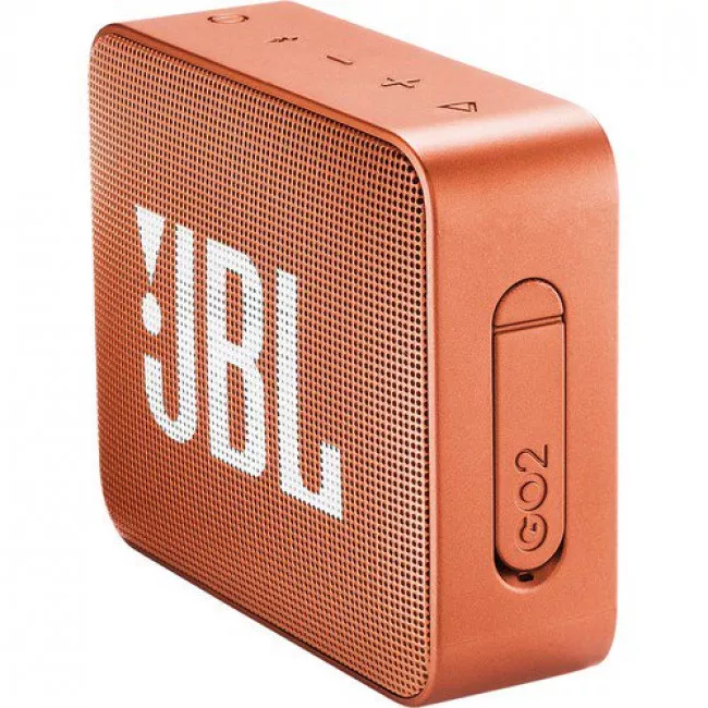Портативная акустика JBL GO 2 Coral Orange (JBLGO2ORG)