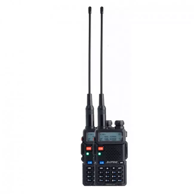 Рация Baofeng DM-5R Forest (5W,136-174, 400-480MHz, до 16км, 512 канал), 2шт, черная (159-1033_2_F)