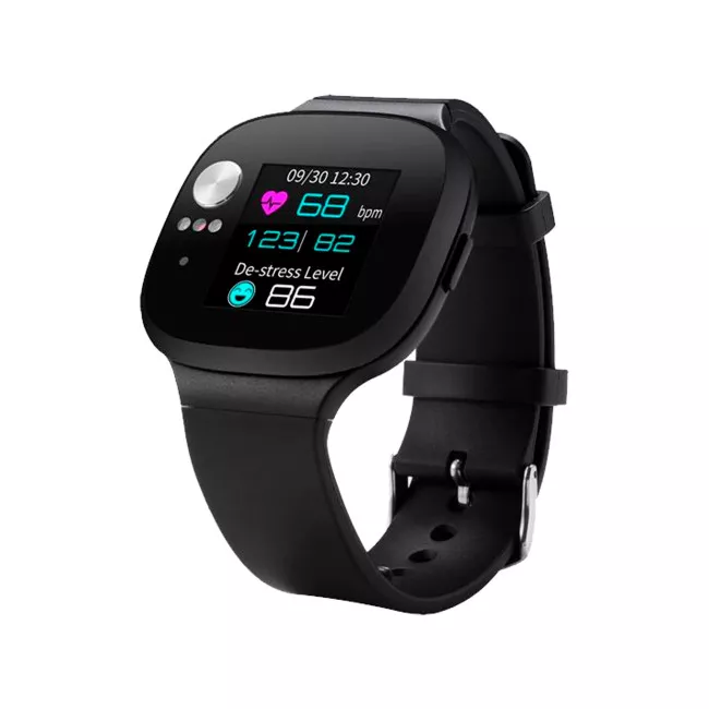 Смарт-часы ASUS VivoWatch BP Black HC-A04 c измерением артериального давлени (90HC00B1-M10P10)