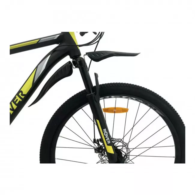 Велосипед ROVER X70 AIR 27,5*20" black - white - yellow (748140)