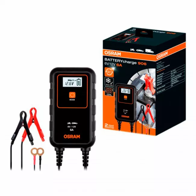 Зарядний пристрій OSRAM 6/12V (OEBCS906)