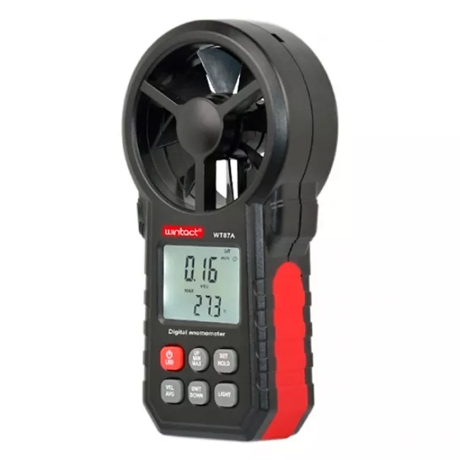 Анемометр крыльчатый (0,3~30 м/с) WT87A WINTACT (WT87A)