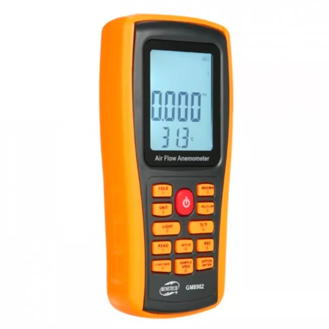 Анемометр крыльчатый BENETECH (0,3~45 м/с) (GM8902)