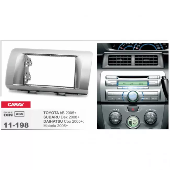 CARAV 11-198 Переходная рамка для Daihatsu Materia, Coo