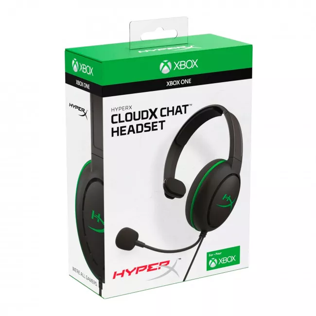 Гарнітура HyperX Cloud Chat Headset for Xbox Black (HX-HSCCHX-BK/WW)