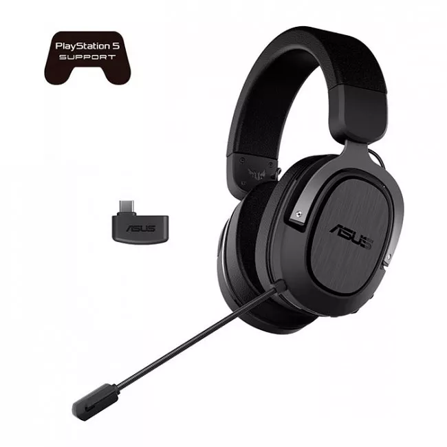 Гарнитура игровая ASUS TUF H3 WL Black (90YH02ZG-B3UA00)