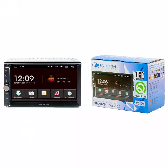 Мультимедійна система PHANTOM DVA-7910 Navitel (4126)