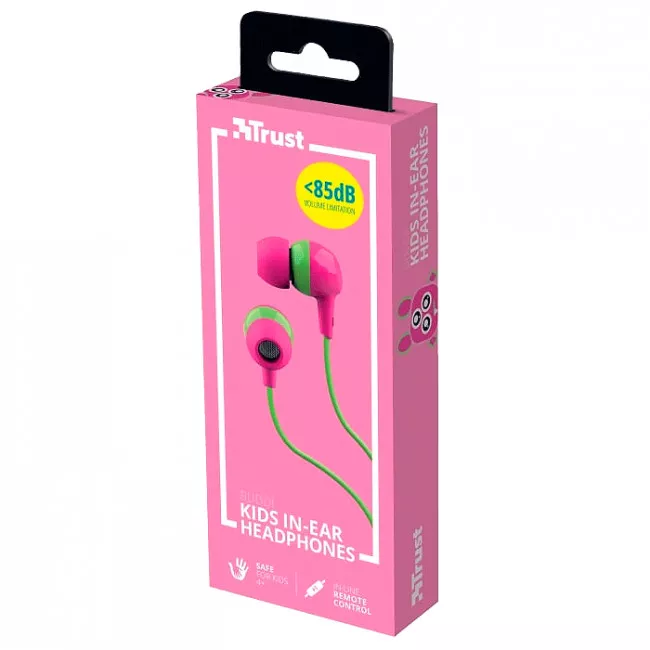 Навушники TRUST Buddi Kids Mic Pink (23420_TRUST)