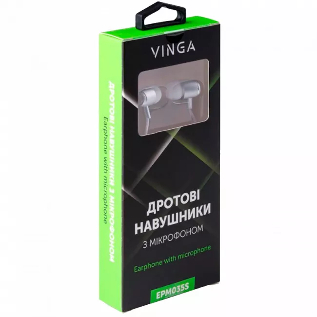 Навушники Vinga EPM035 Silver (EPM035S)