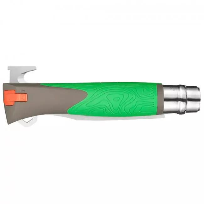 Ніж складний, мультитул Opinel №12 Explore (280мм, 3 функції), зелений (232-1014_green)