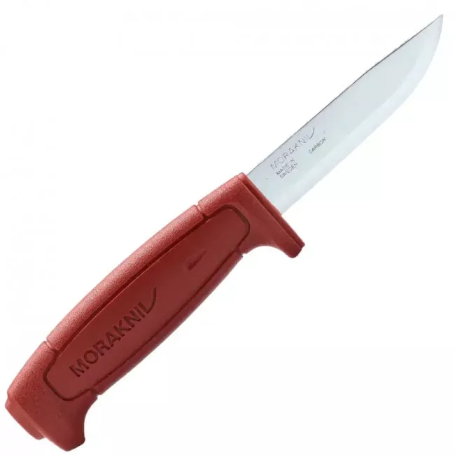 Нож фиксированный Mora 511 (длина: 205мм, лезвие: 94мм), красный (215-1032_red)